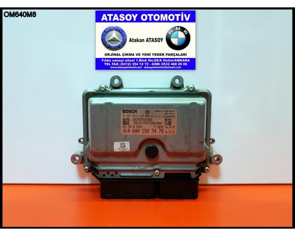 MERCEDES W245 B200CDI MOTOR BEYNİ 6401507479 - 6401501091 A6401507479 A6401501091 BOSCH 0281013024 BOSCH 0281013557 A 640 150 74 79 A 640 150 10 91 BOSCH 0 281 013 024 BOSCH 0 281 013 557 OM640M8